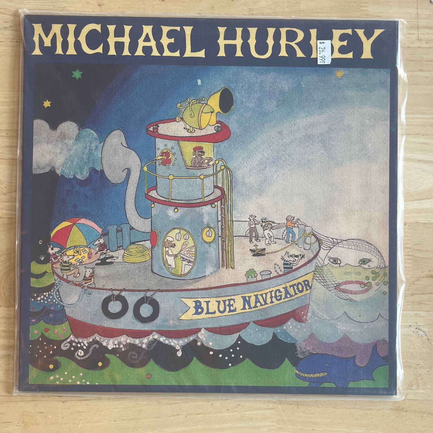 Michael Hurley "Blue Navigator" LP (Feeding Tube reissue)