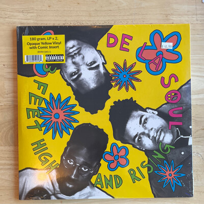 De La Soul "3 Feet High and Rising" LP (Opaque Yellow Vinyl)