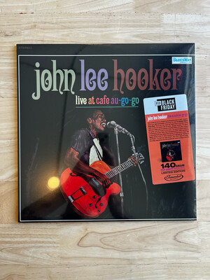 John Lee Hooker "Live at Cafe Au-Go-Go" LP (RSD Black Friday 2023)