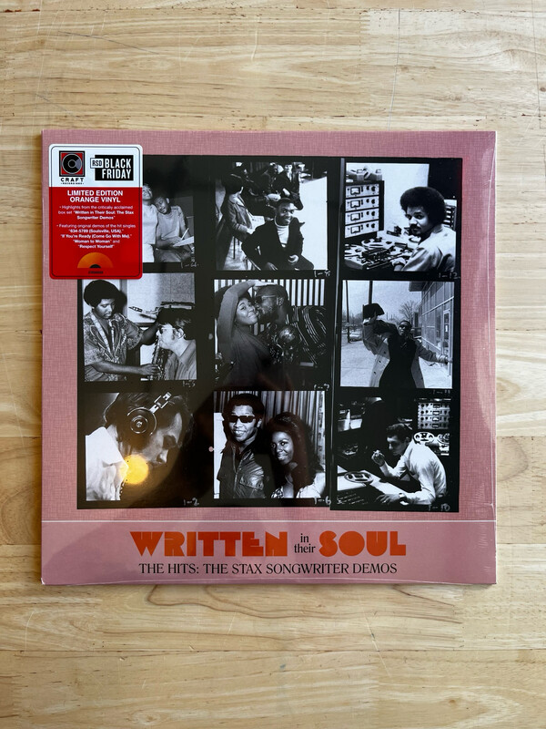 Various Artists &quot;Written In Their Soul: The Stax Songwriter Demos&quot; LP (RSD Black Friday 2023)