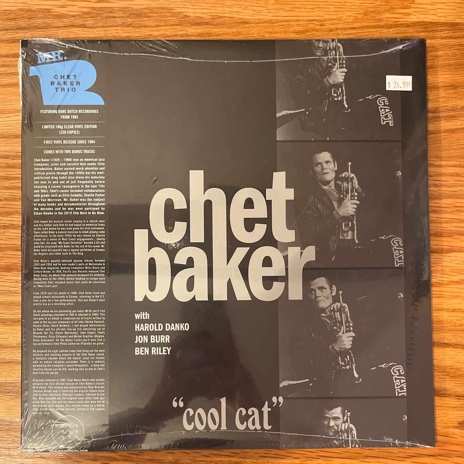Chet Baker “Cool Cat”