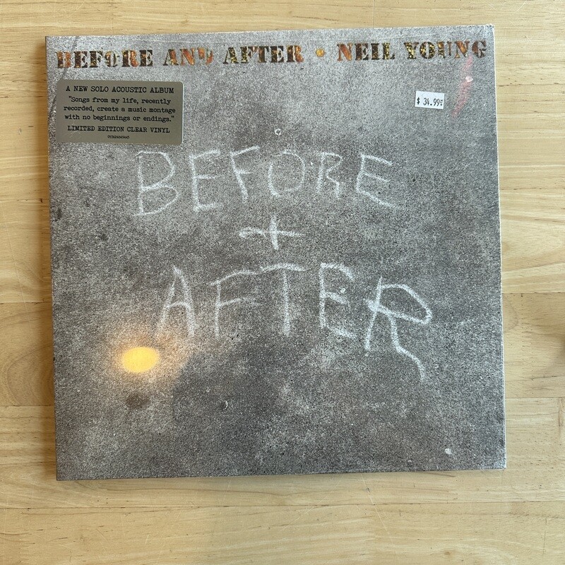 Neil Young &quot;Before And After&quot; LP