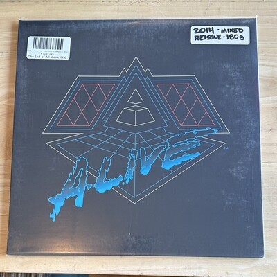 Daft Punk &quot;Alive 2007&quot; USED (2014 Mixed Reissue 180g )
