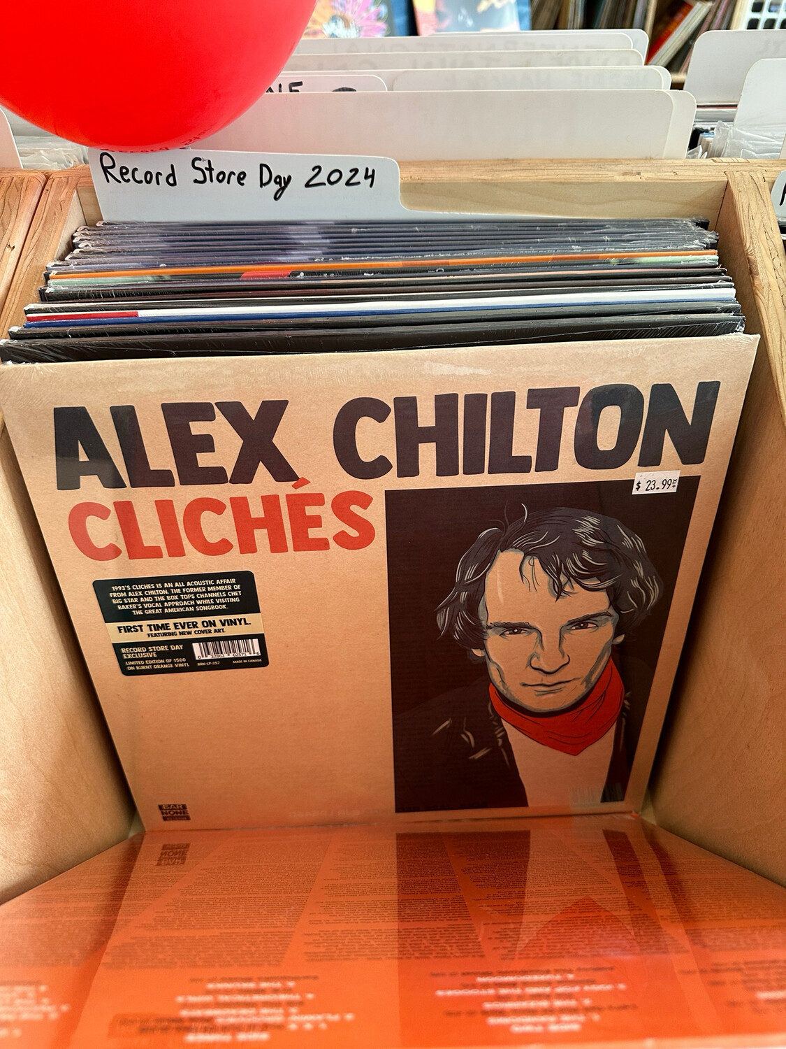 Alex Chilton &quot;Cliches&quot; LP (RSD 2024)