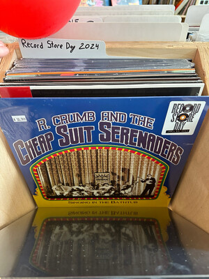 R. Crumb & The Cheap Suit Serenaders "Singing in the Bathtub" LP (RSD 2024)