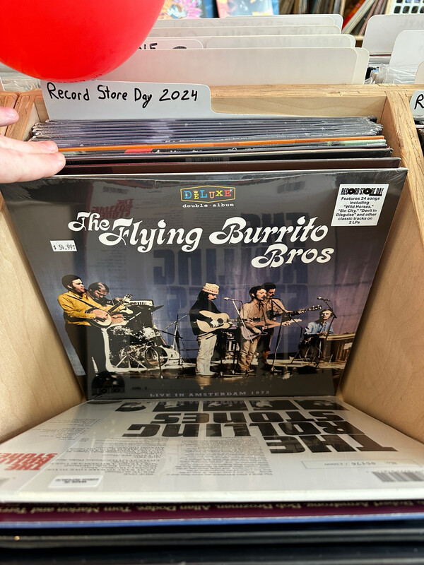 The Flying Burrito Bros &quot;Live in Amsterdam 1972&quot; LP  (RSD 2024)