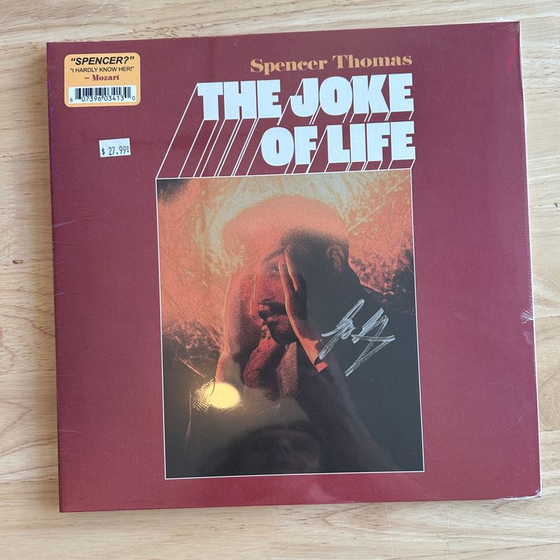 Spencer Thomas &quot;The Joke of Life&quot; LP (Signed + Sunrise Yellow Vinyl)