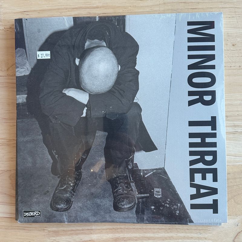 Minor Threat s/t LP (blue cover)