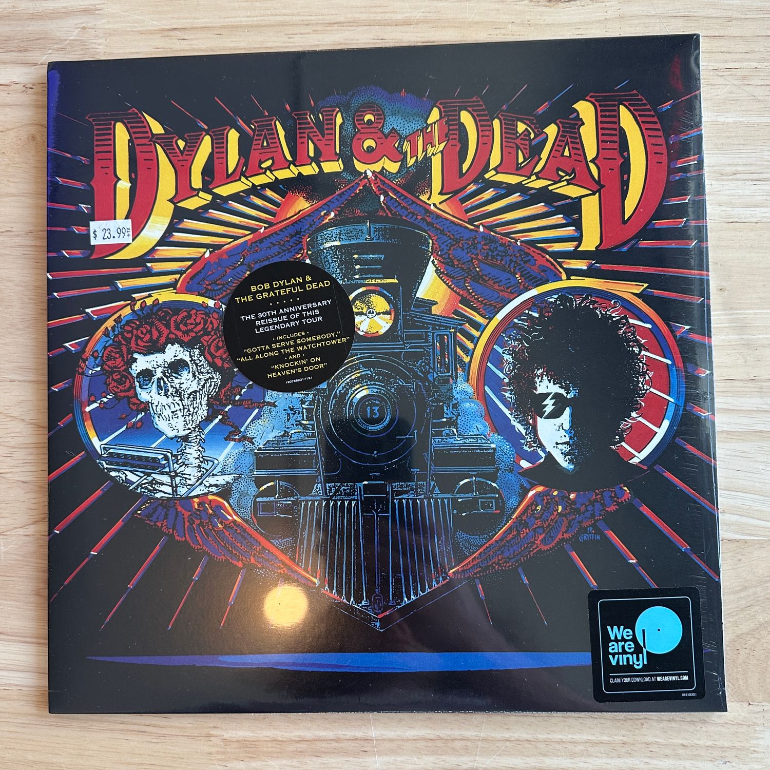 Bob Dylan &quot;Dylan &amp; the Dead&quot; LP