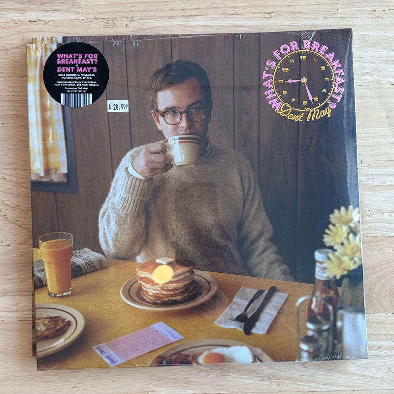 Dent May &quot;What&#39;s For Breakfast&quot; LP (Pink Vinyl)
