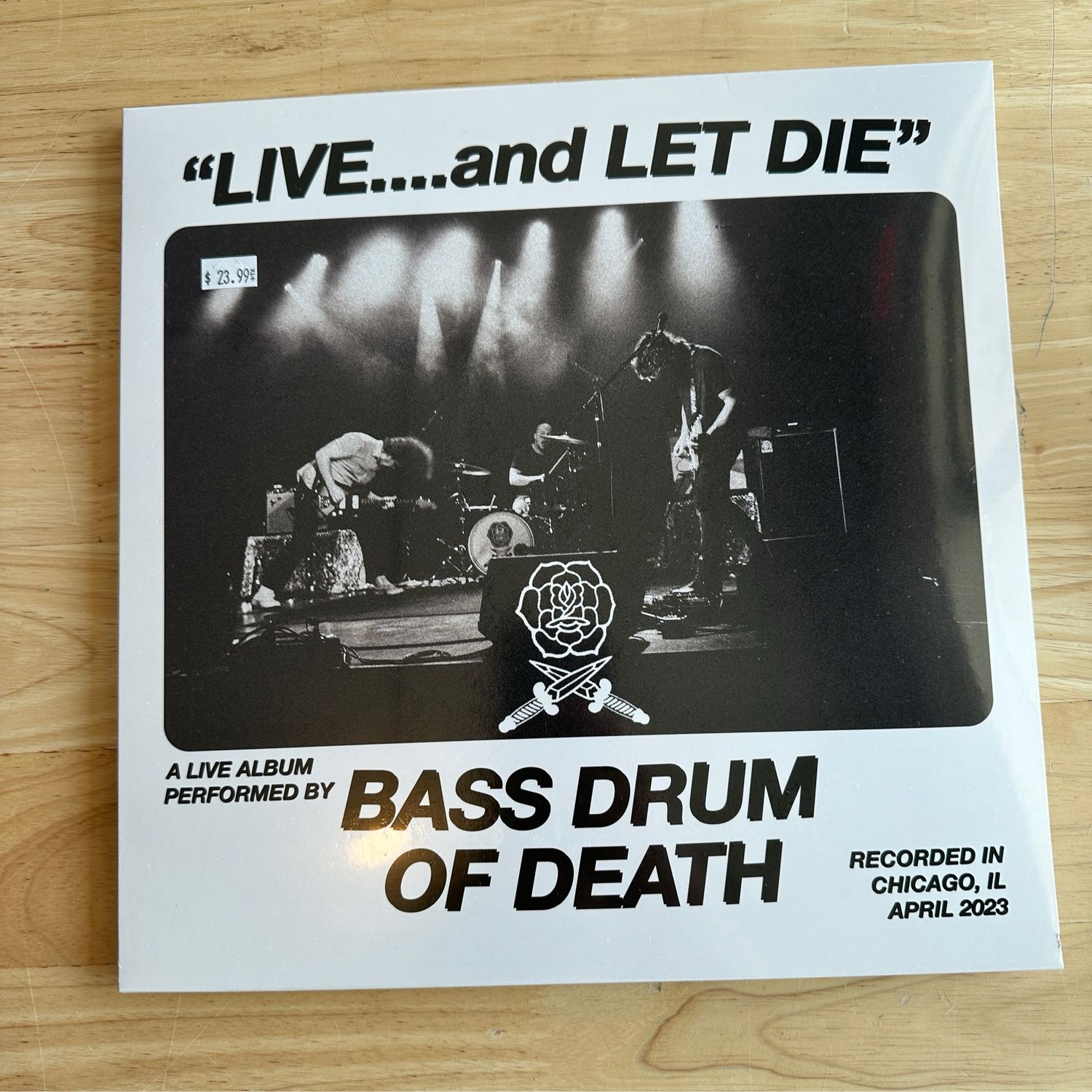 Bass Drum of Death &quot;Live and Let Die&quot; LP 