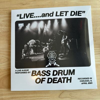 Bass Drum of Death &quot;Live and Let Die&quot; LP 