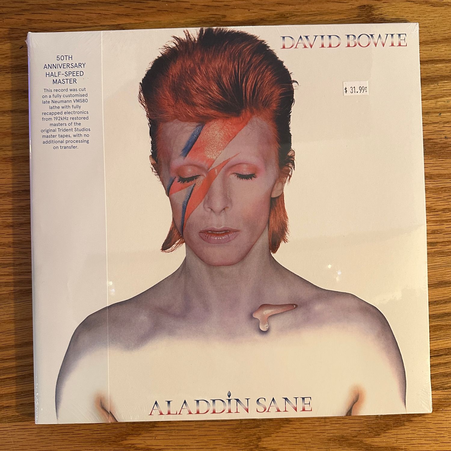 David Bowie &quot;Aladdin Sane&quot; LP (50th Anniversary)