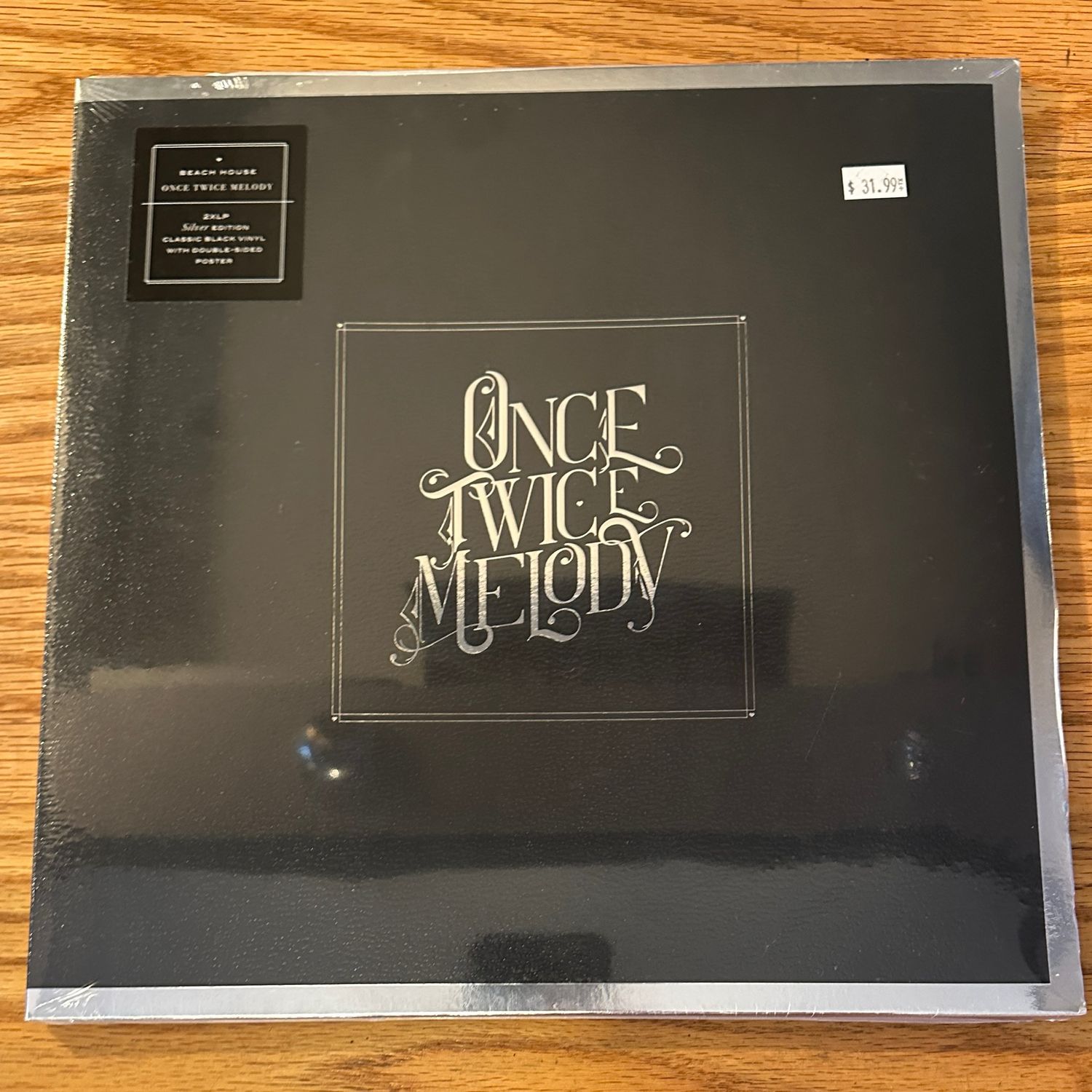 Beach House &quot;Once Twice Melody&quot; LP (Silver Edition - Black Vinyl)