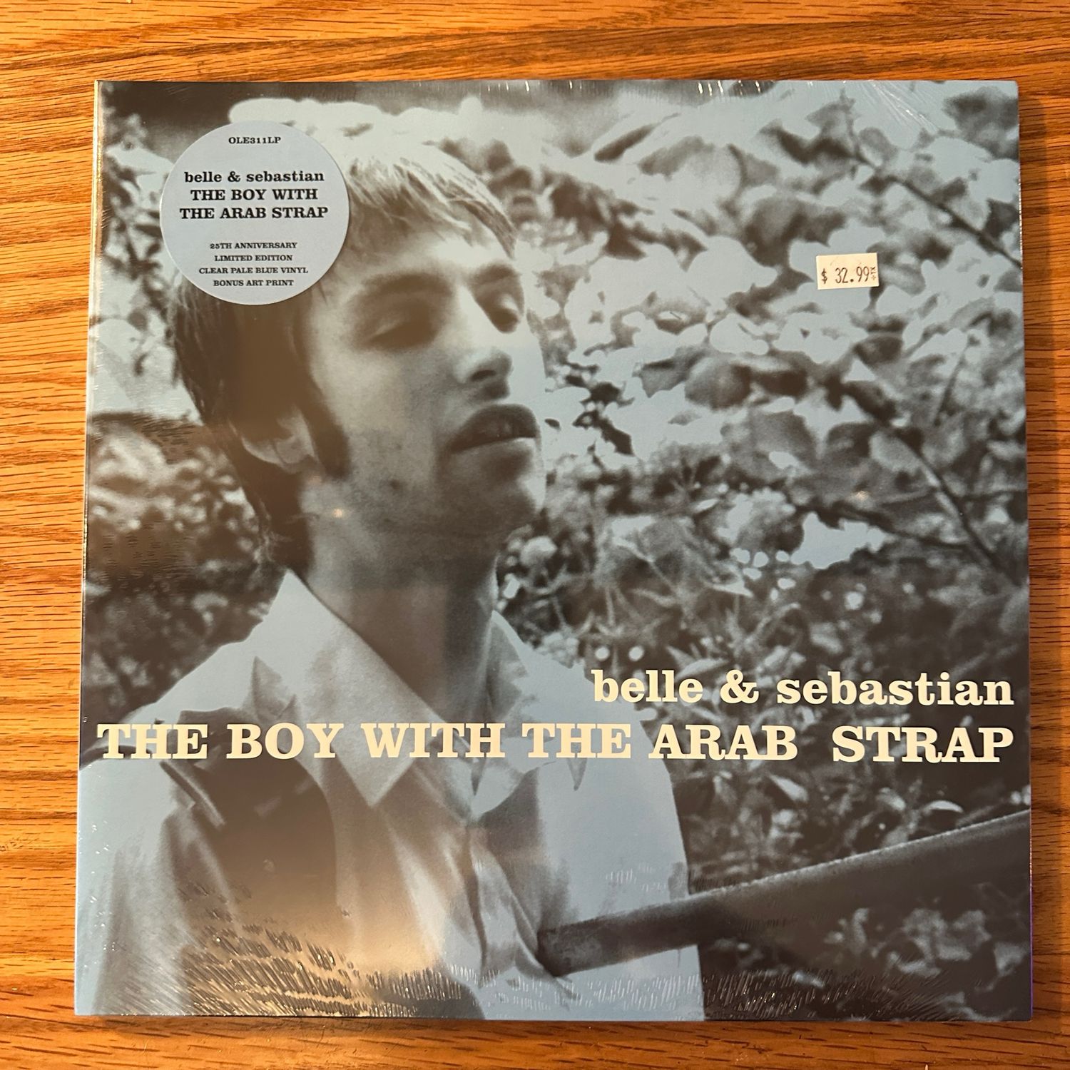 Belle &amp; Sebastian &quot;The Boy With The Arab Strap&quot; LP (25th Anniversary Clear Pale Blue Vinyl)
