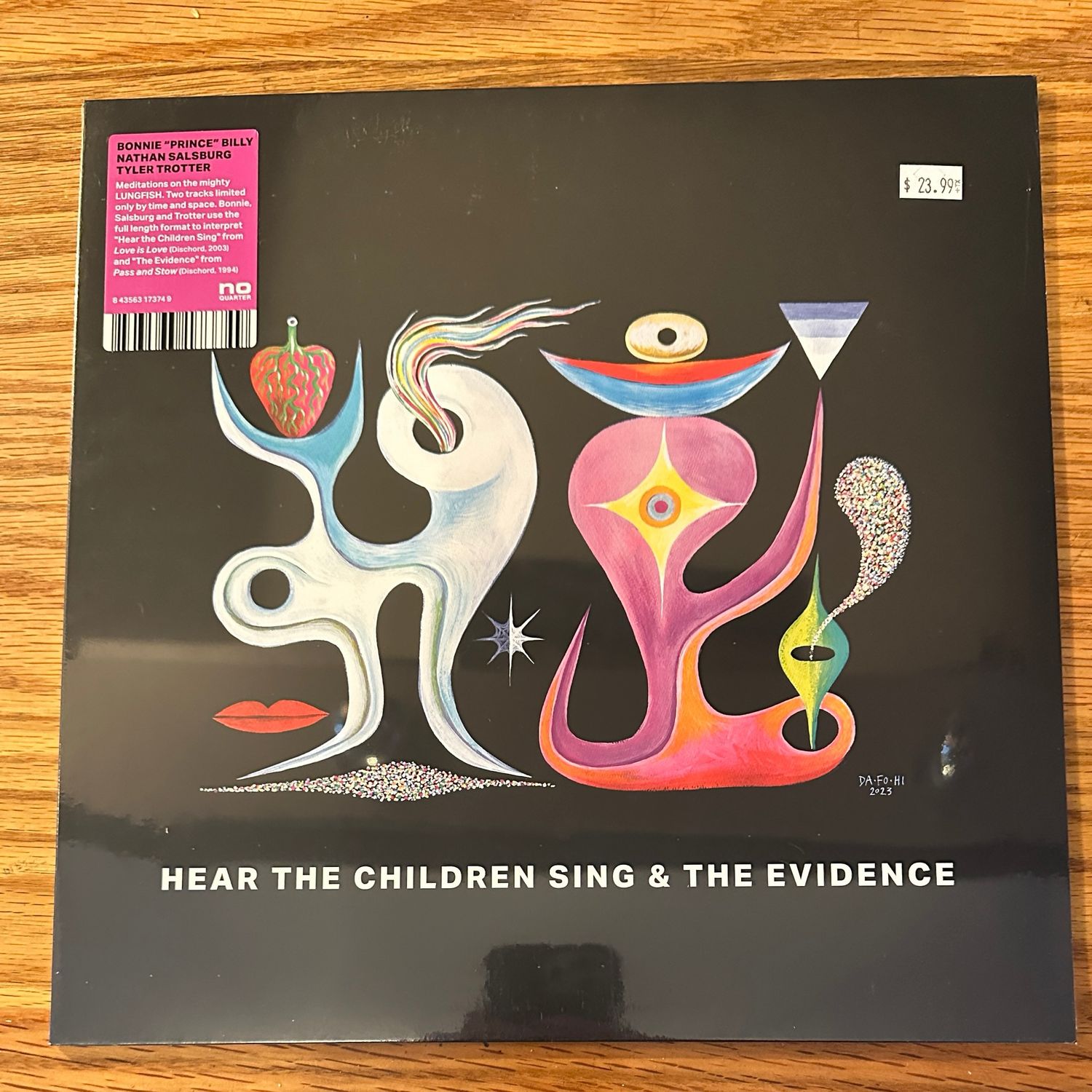 Bonnie Prince Billy, Nathan Salisbury, Tyler Trotter &quot;Hear The Children Sing &amp; The Evidence&quot; LP 