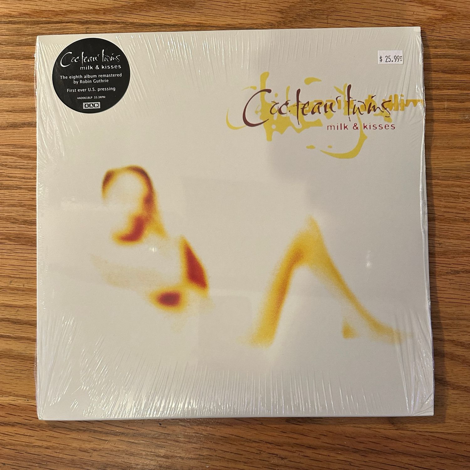 Cocteau Twins &quot;Milk &amp; Kisses&quot; LP (Remastered Reissue)