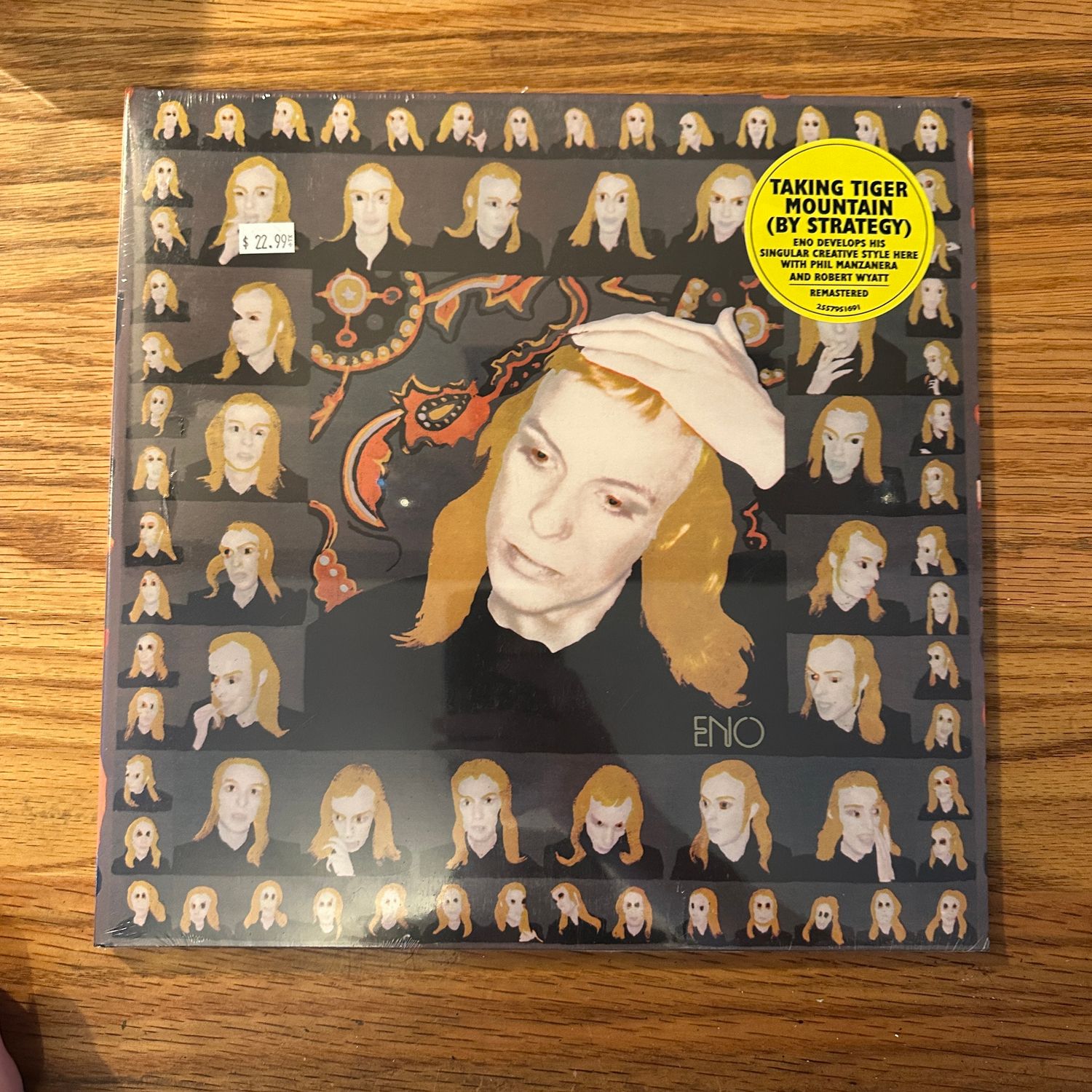 Brian Eno &quot;Taking Tiger Mountain (By Strategy)&quot; LP