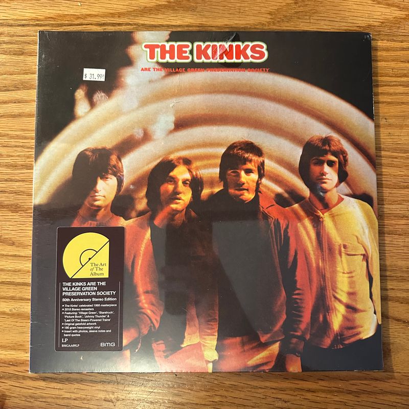 The Kinks &quot;Village Green Preservation Society&quot; LP (The Art of the Album 50th Stereo Edition)