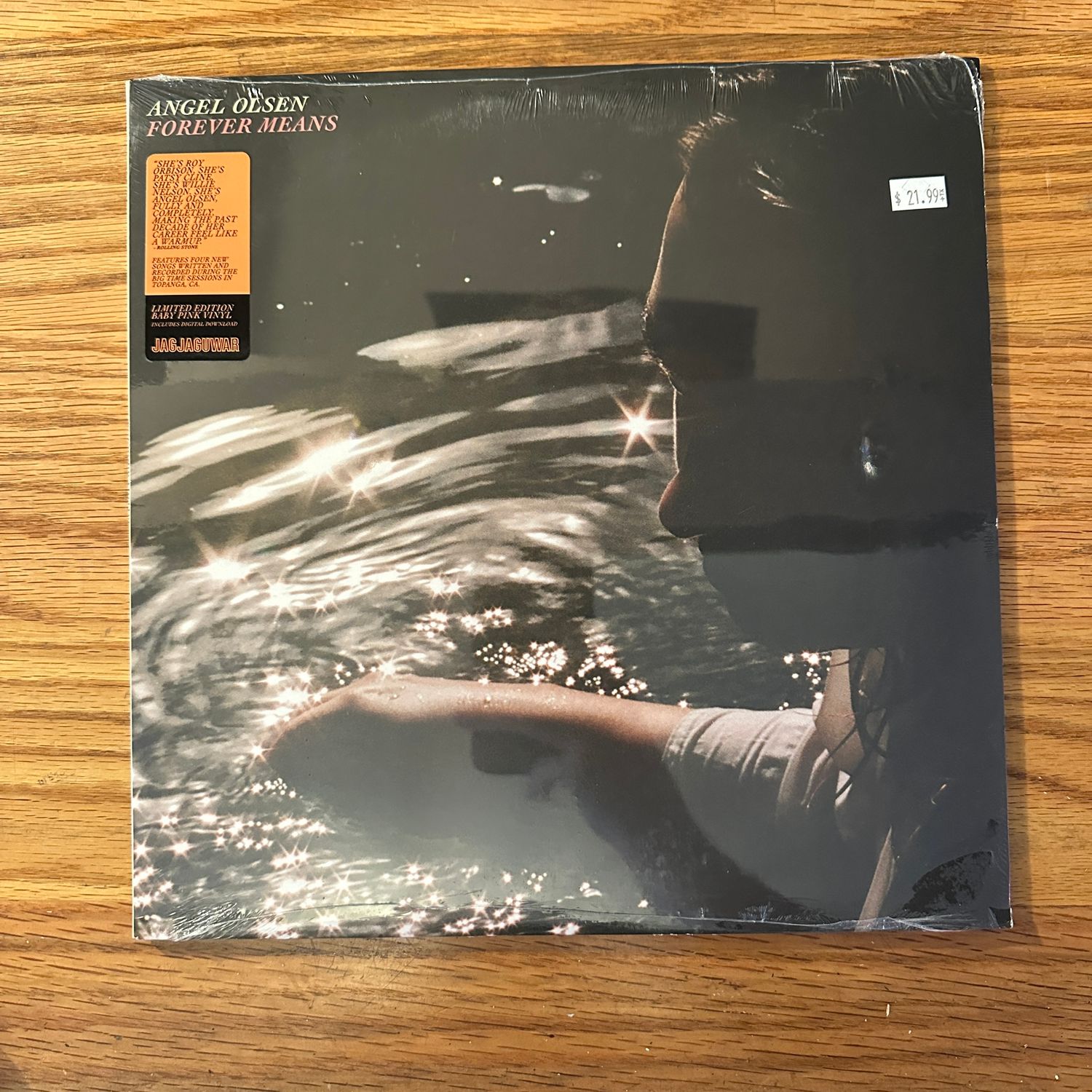 Angel Olsen &quot;Forever Means&quot; LP (Baby Pink Vinyl)