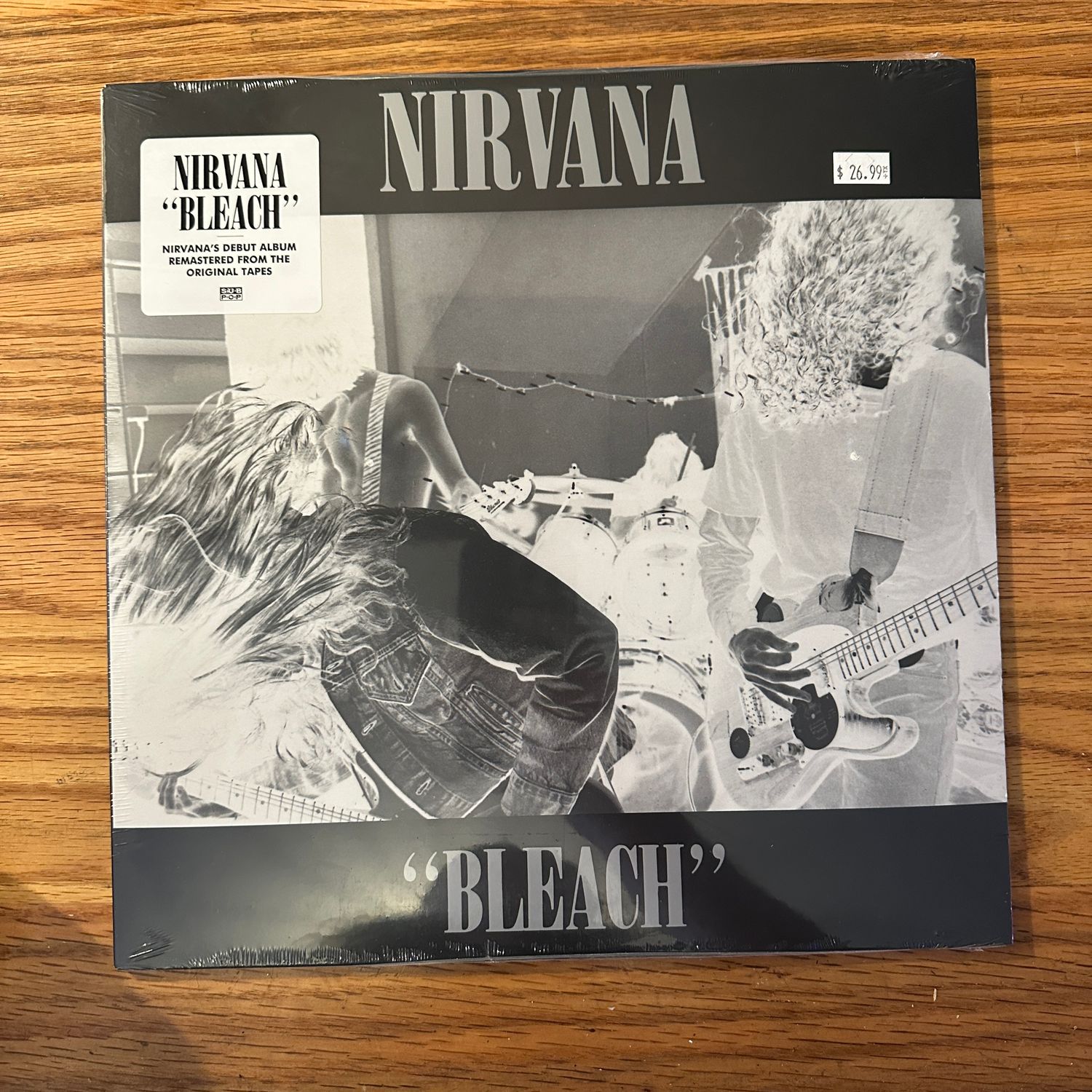 Nirvana &quot;Bleach&quot; LP (Sub Pop)