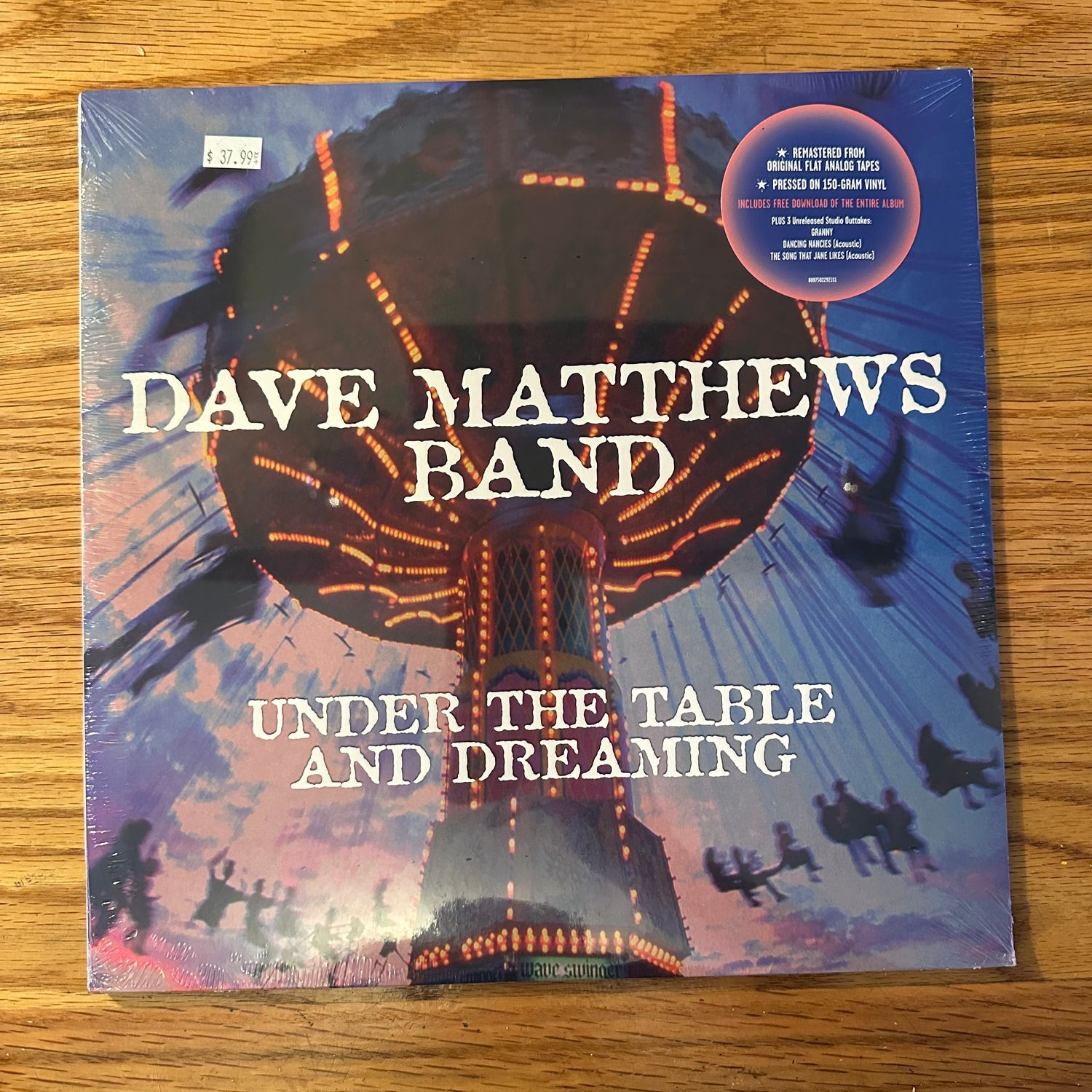 Dave Matthews Band &quot;Under The Table and Dreaming&quot; LP (Remastered 150g Vinyl)