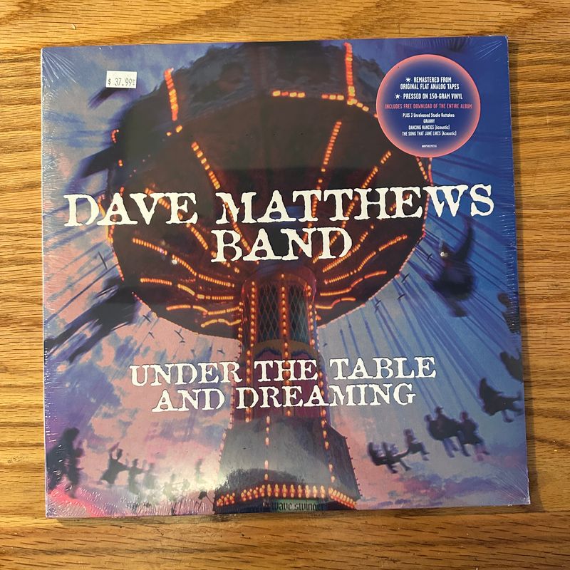 Dave Matthews Band &quot;Under The Table and Dreaming&quot; LP (Remastered 150g Vinyl)