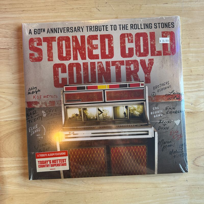 VA &quot;Stoned Cold Country - 60th Anniversary Tribute to The Rolling Stones&quot; LP