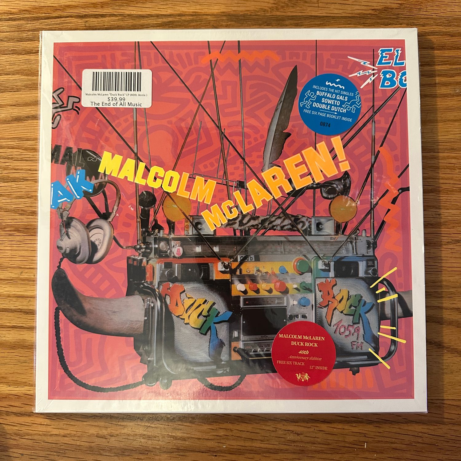Malcom McLaren &quot;Duck Rock&quot; LP (40th Anniversary Edition)
