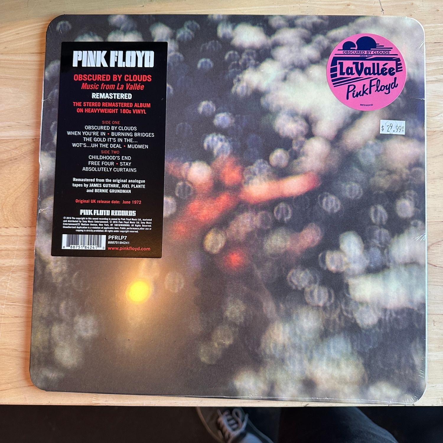 Pink Floyd &quot;Obscured by Clouds&quot; LP (remastered)