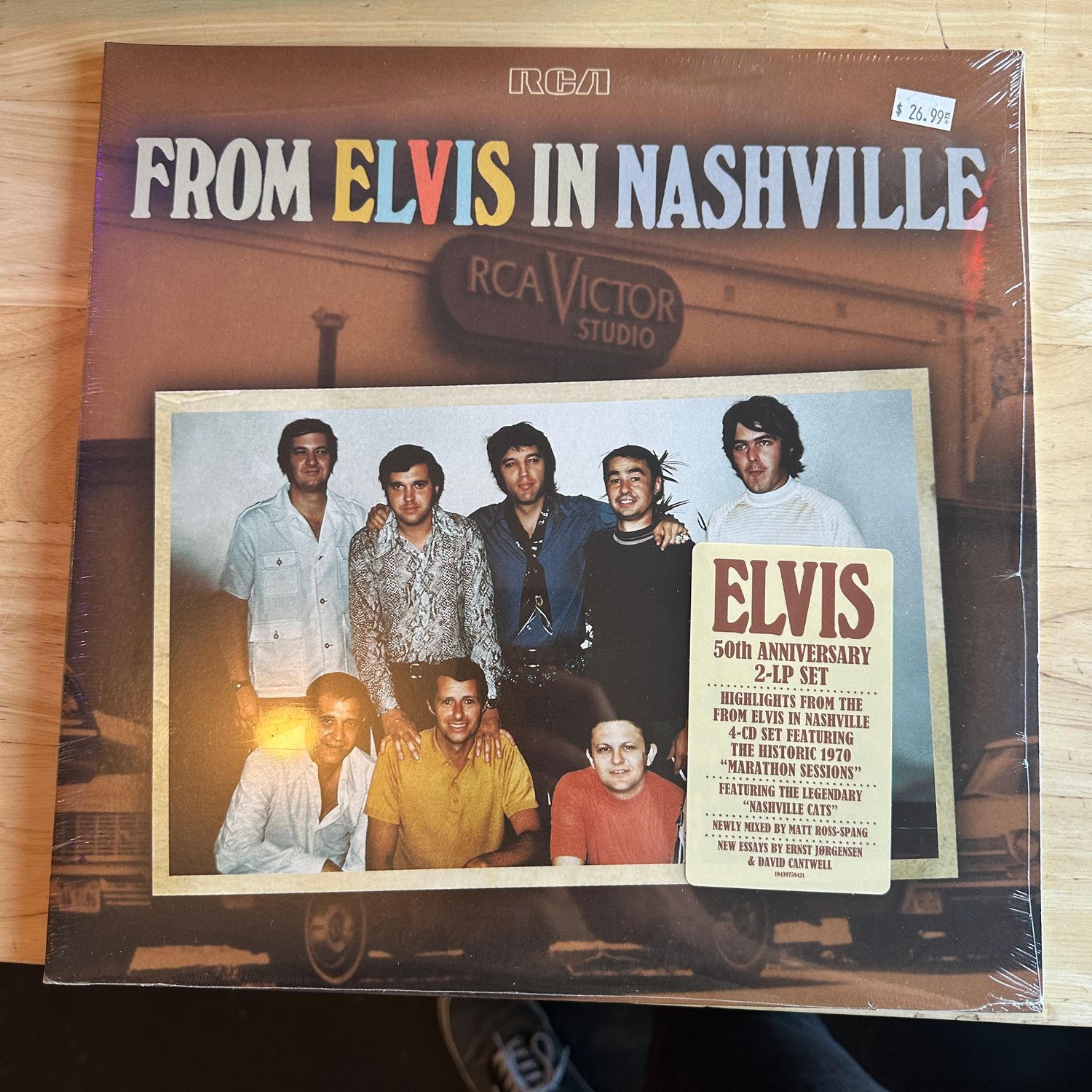 Elvis Presley &quot;From Elvis in Nashville&quot; LP