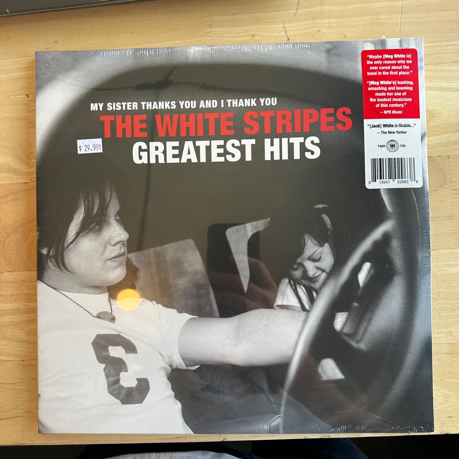 White Stripes &quot;Greatest Hits&quot; LP