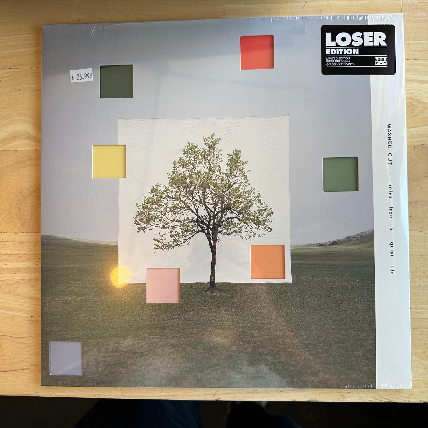 Washed Out &quot;Notes From A Quiet Life&quot; LP (Loser Edition)