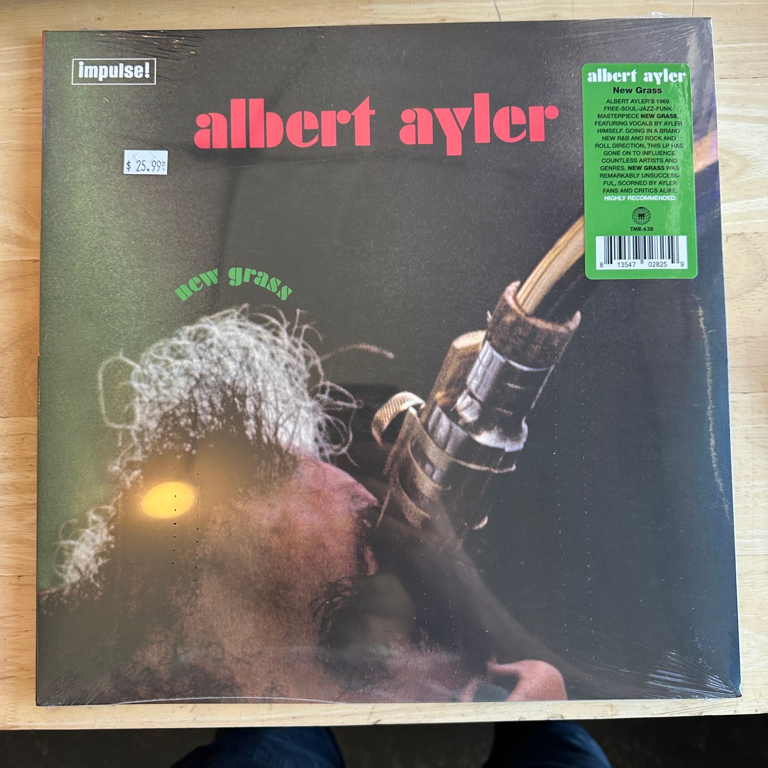 Albert Ayler &quot;New Grass&quot; LP - Third Man Reissue