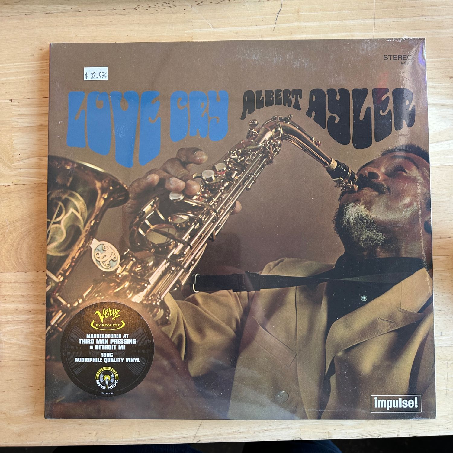 Albert Ayler &quot;Love Cry&quot; LP (Verve By Request - Third Man Pressing)