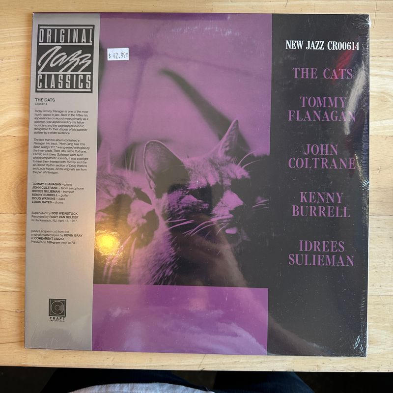 Flanagan, Coltrane, Burrell, Sulieman &quot;The Cats&quot; LP