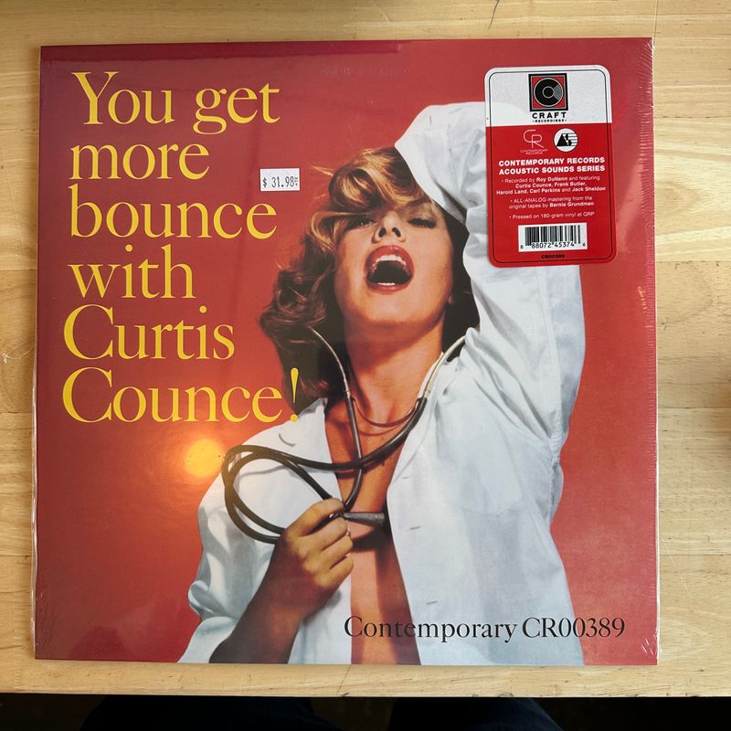 Curtis Counce &quot;You Get More Bounce With..&quot; LP