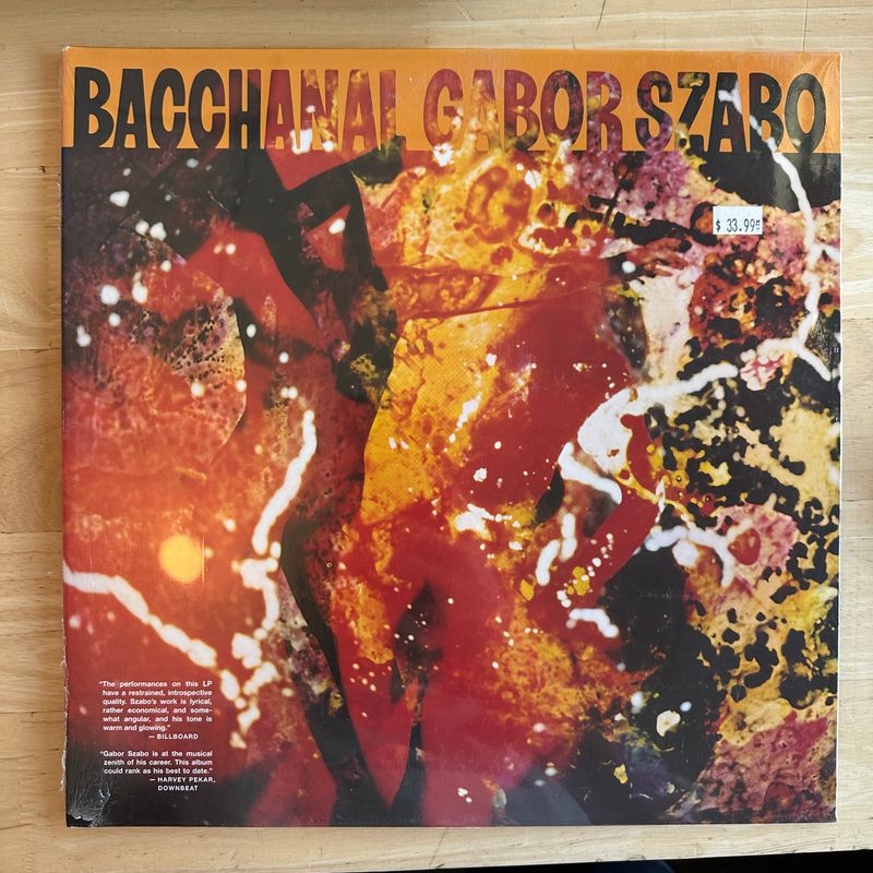 Gabor Szabo &quot;Bacchanal&quot; LP
