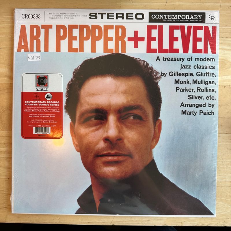 Art Pepper &quot;+Eleven&quot; LP (Acoustic Sounds)