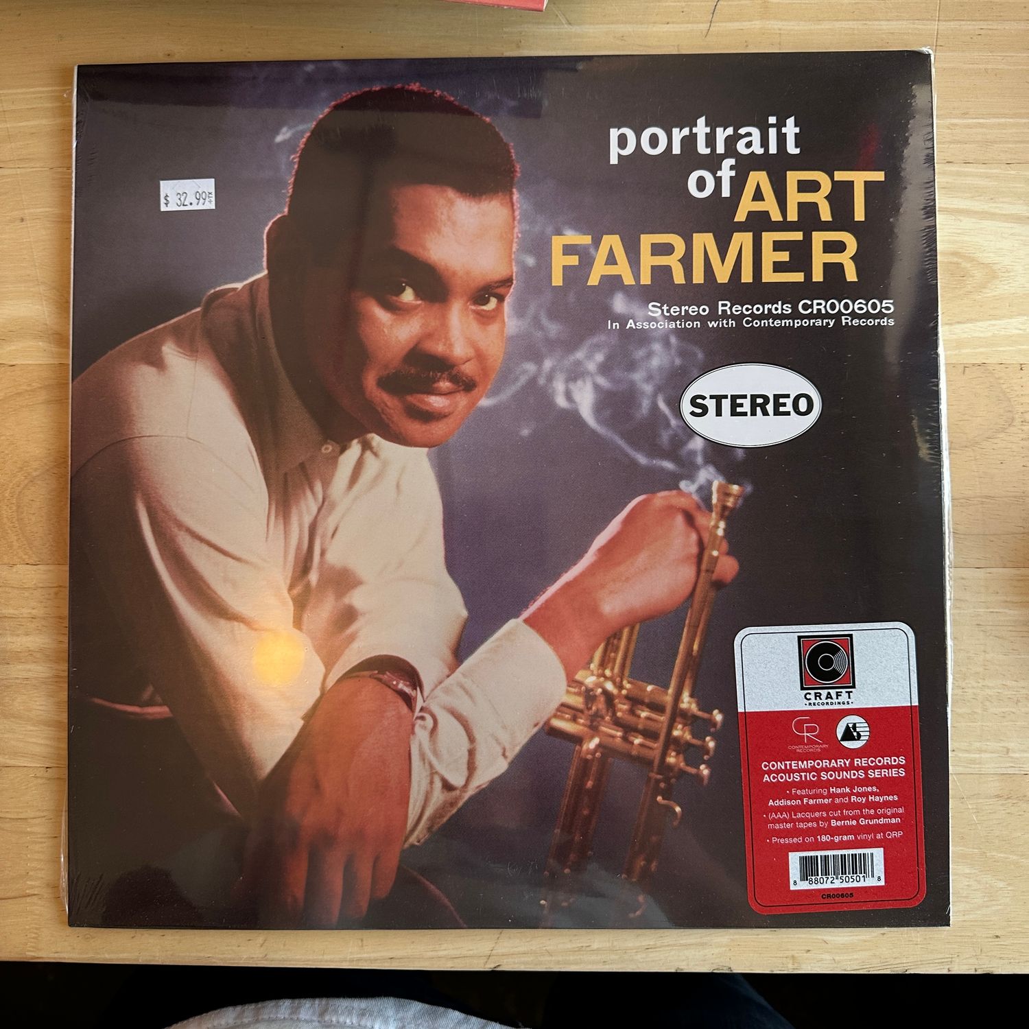 Art Farmer &quot;Portrait of Art Farmer&quot; LP