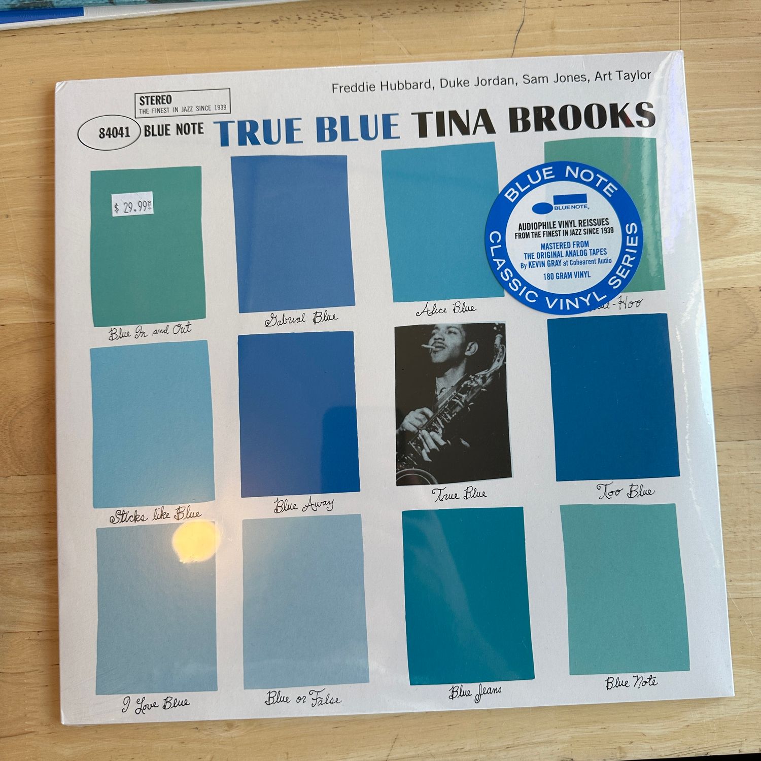 Tina Brooks &quot;True Blue&quot; LP (Blue Note Classic Vinyl Series)