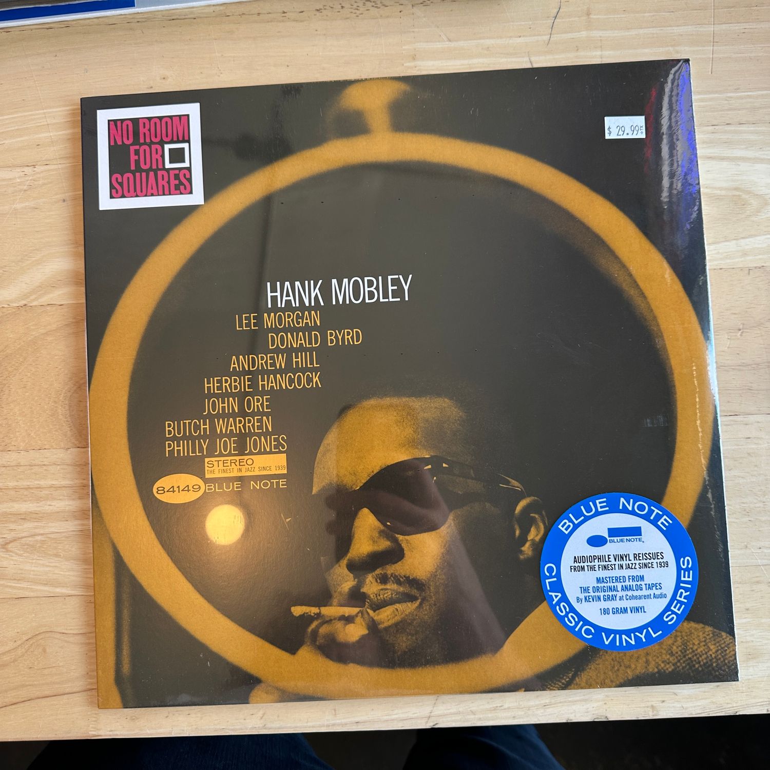 Hank Mobley &quot;No Room  For Squares&quot; LP