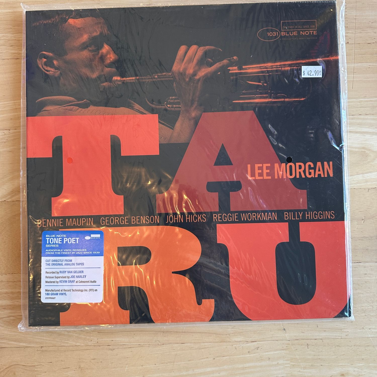 Lee Morgan “Taru” LP (Blue Note Tone Poet)