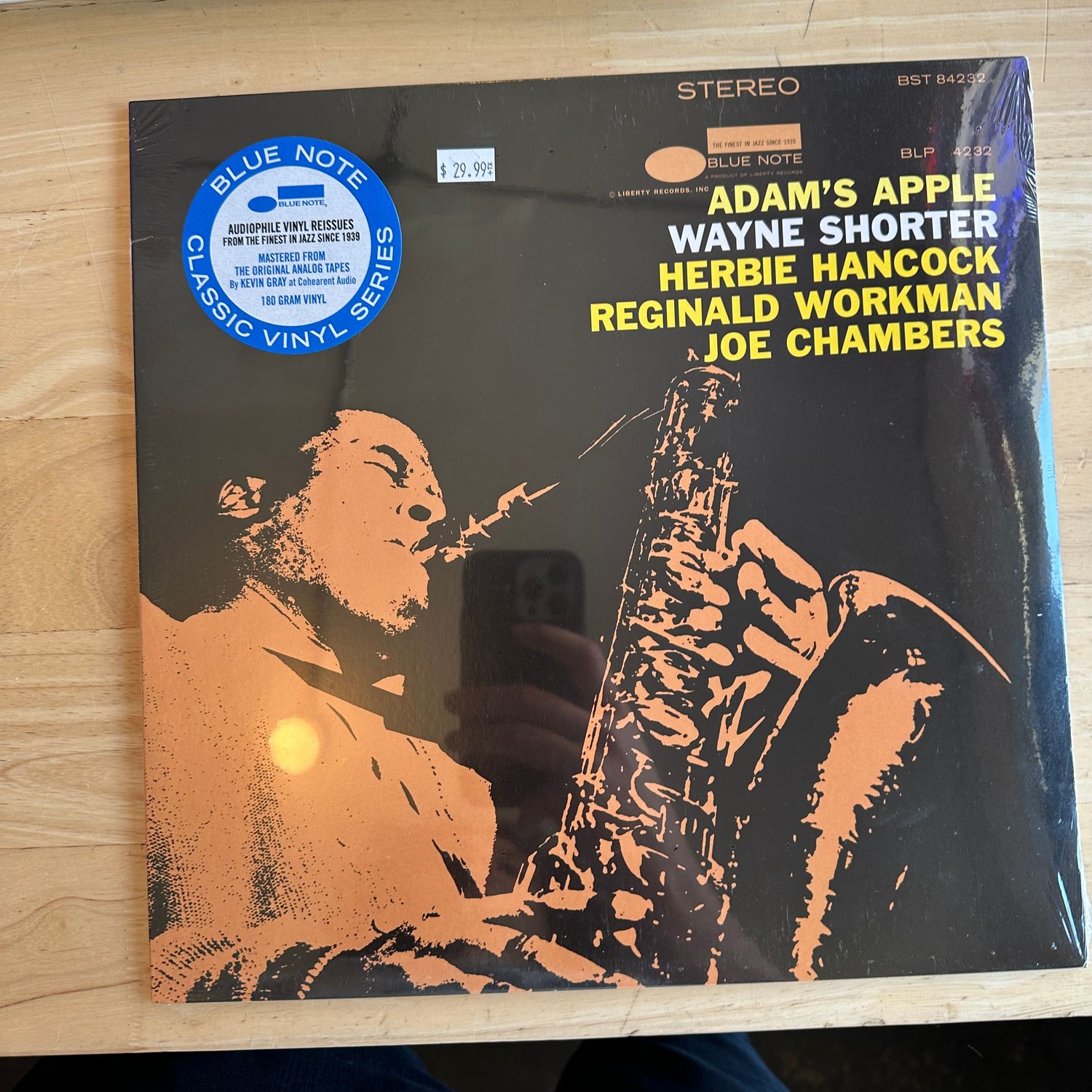 Wayne Shorter &quot;Adams Apple&quot; LP (Blue Note Classic Series)