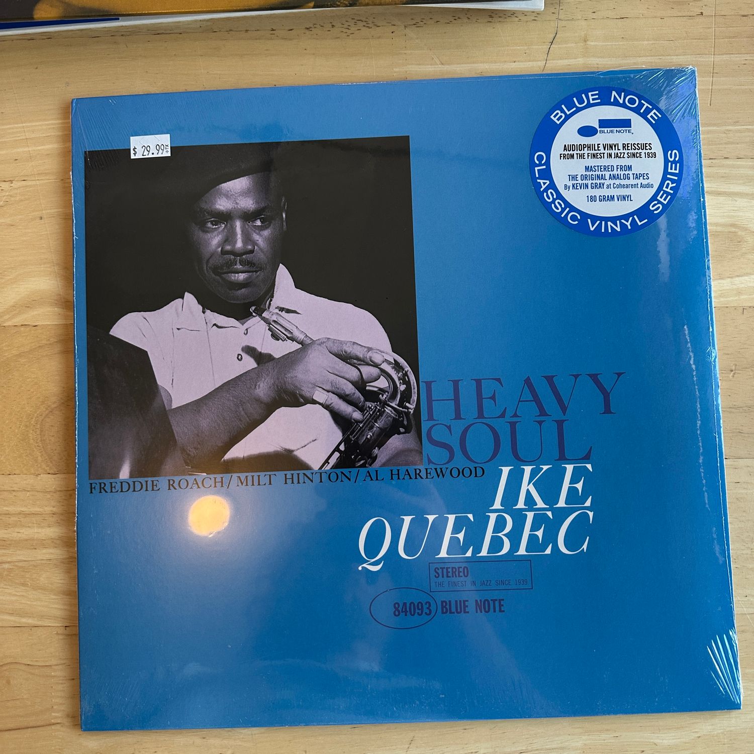 Ike Quebec &quot;Heavy Soul&quot; LP (Blue Note Classic Vinyl Series)