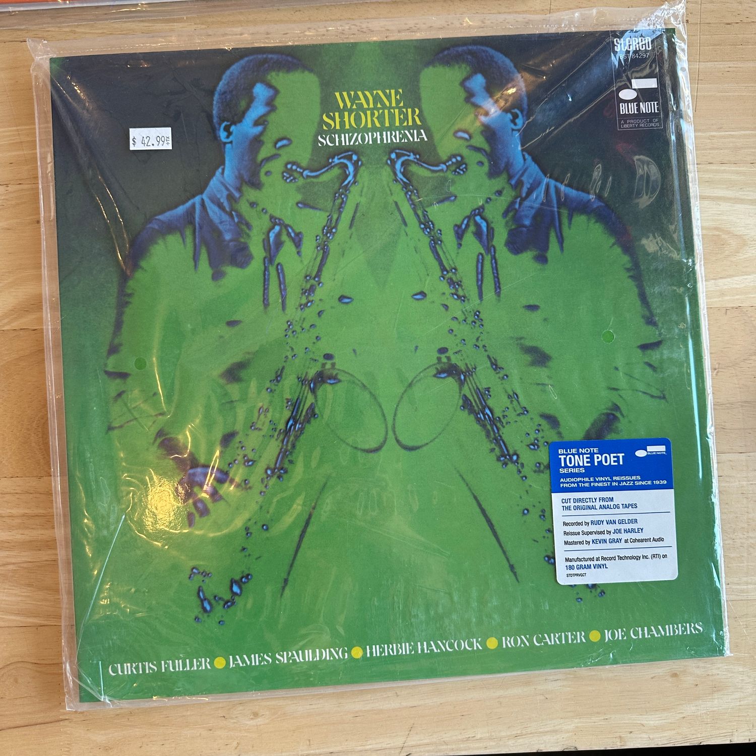 Wayne Shorter &quot;Schizophrenia&quot; LP (Blue Note Tone Poet)