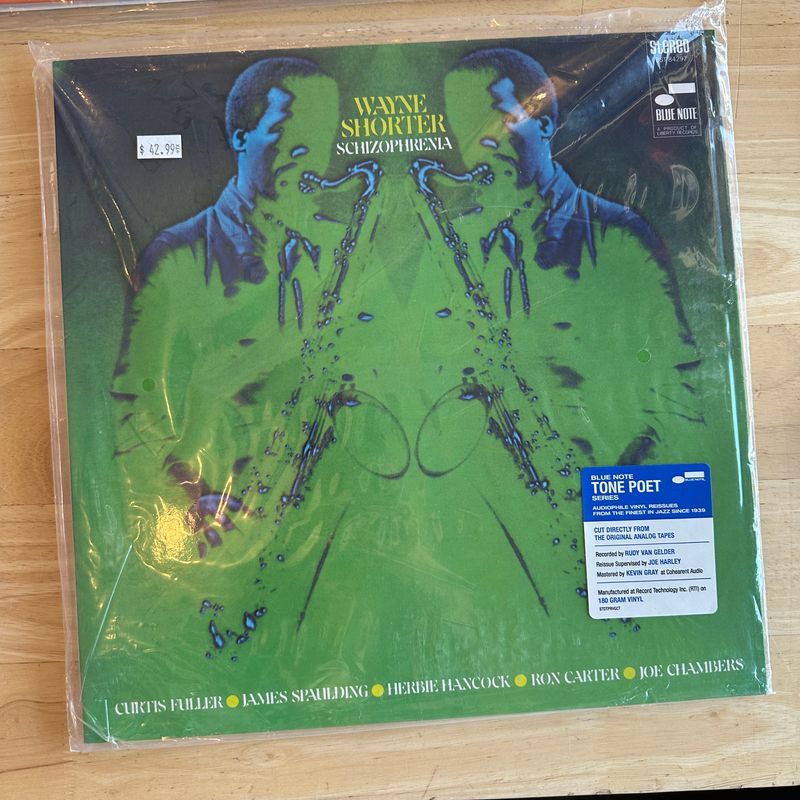 Wayne Shorter &quot;Schizophrenia&quot; LP (Blue Note Tone Poet)