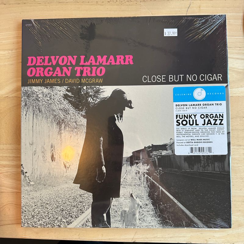 Delvon Lamarr Organ Trio &quot;Close But No Cigar&quot; LP