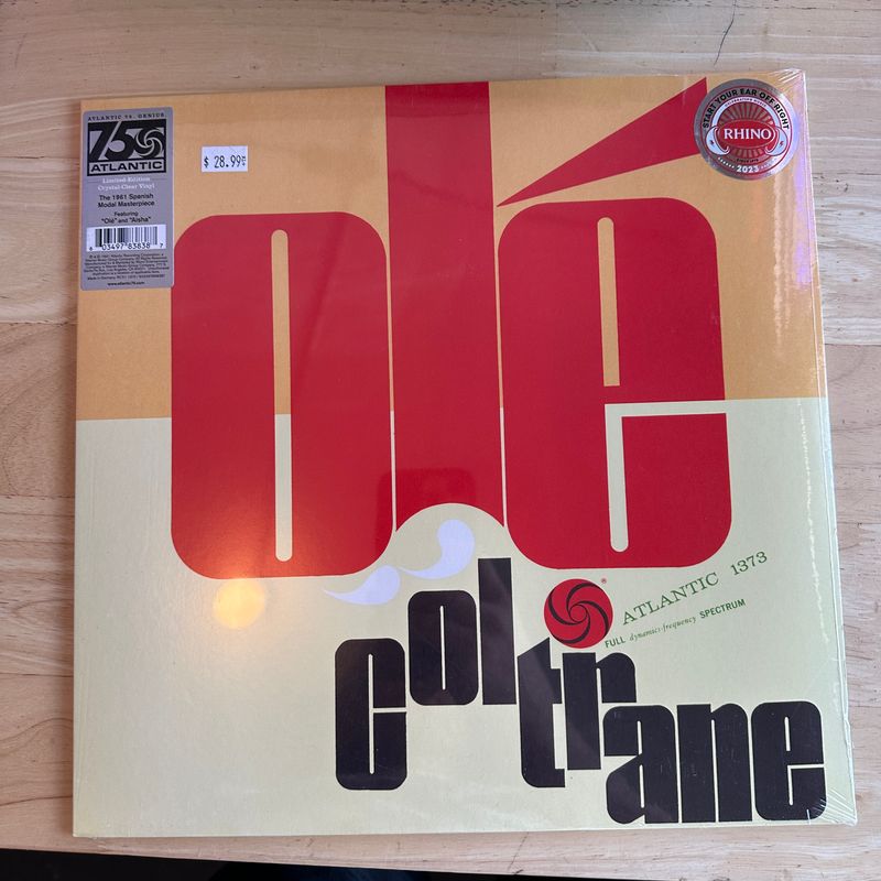 John Coltrane &quot;Ole Coltrane&quot; LP
