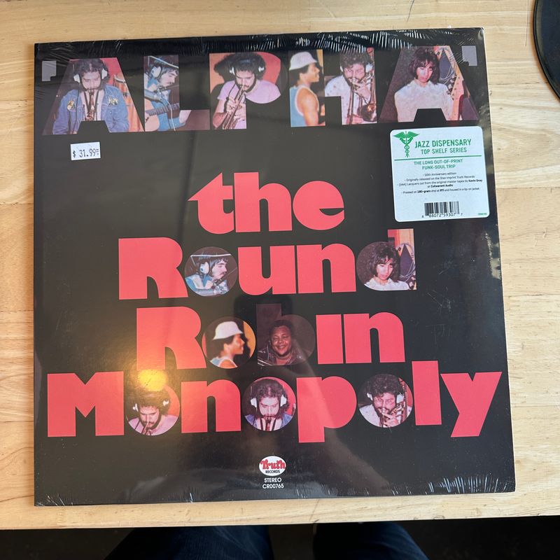 The Round Robin Monopoly &quot;Alpha&quot; LP (Jazz Dispensary Top Shelf Series)